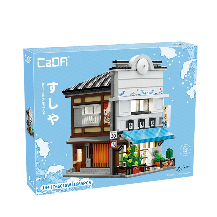 1665pc Japanese Sushiya Shop