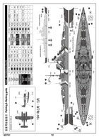 1/700 Top Grade German Bismarck Battleship