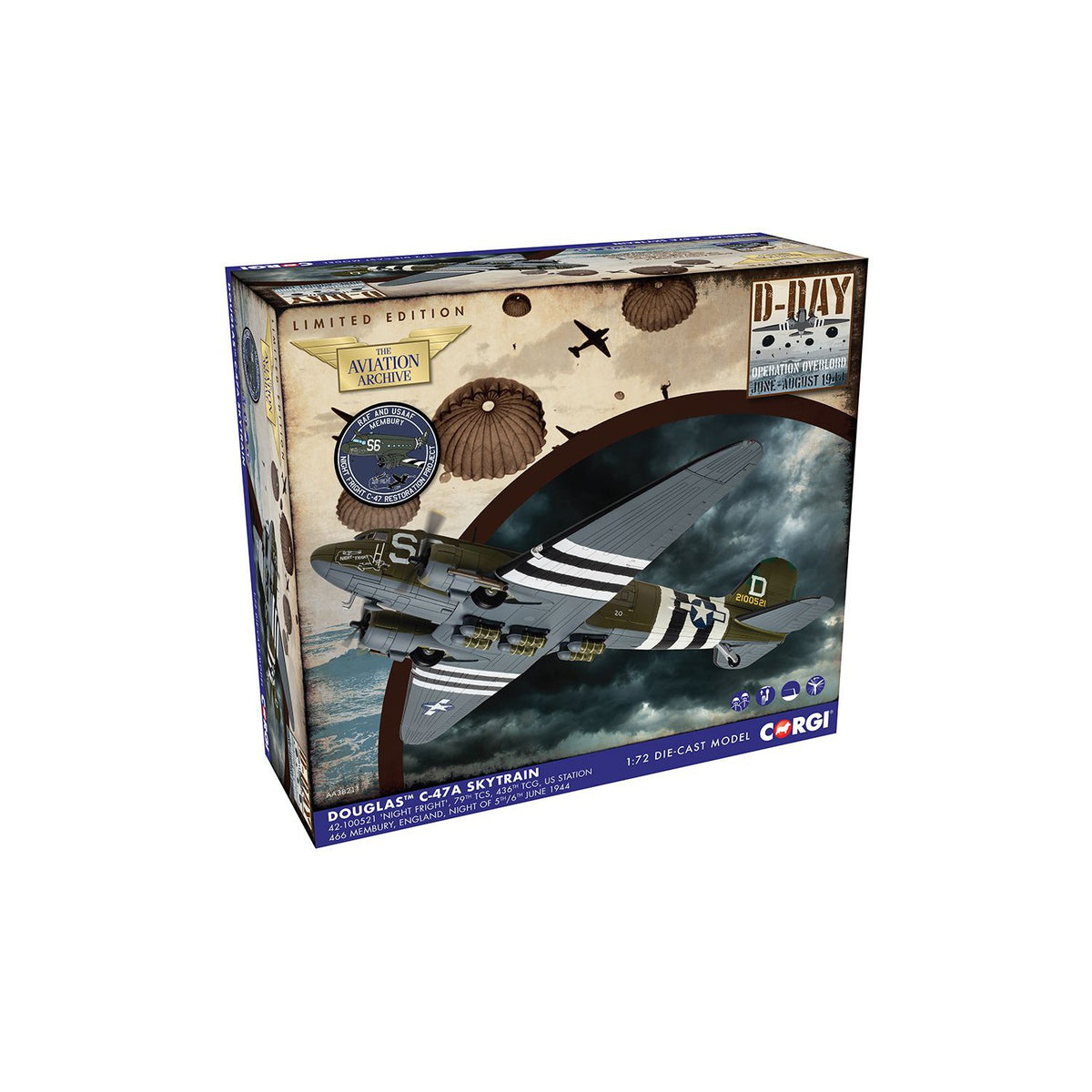 1/72 Douglas C-47A Skytrain â€˜Night Frightâ€™