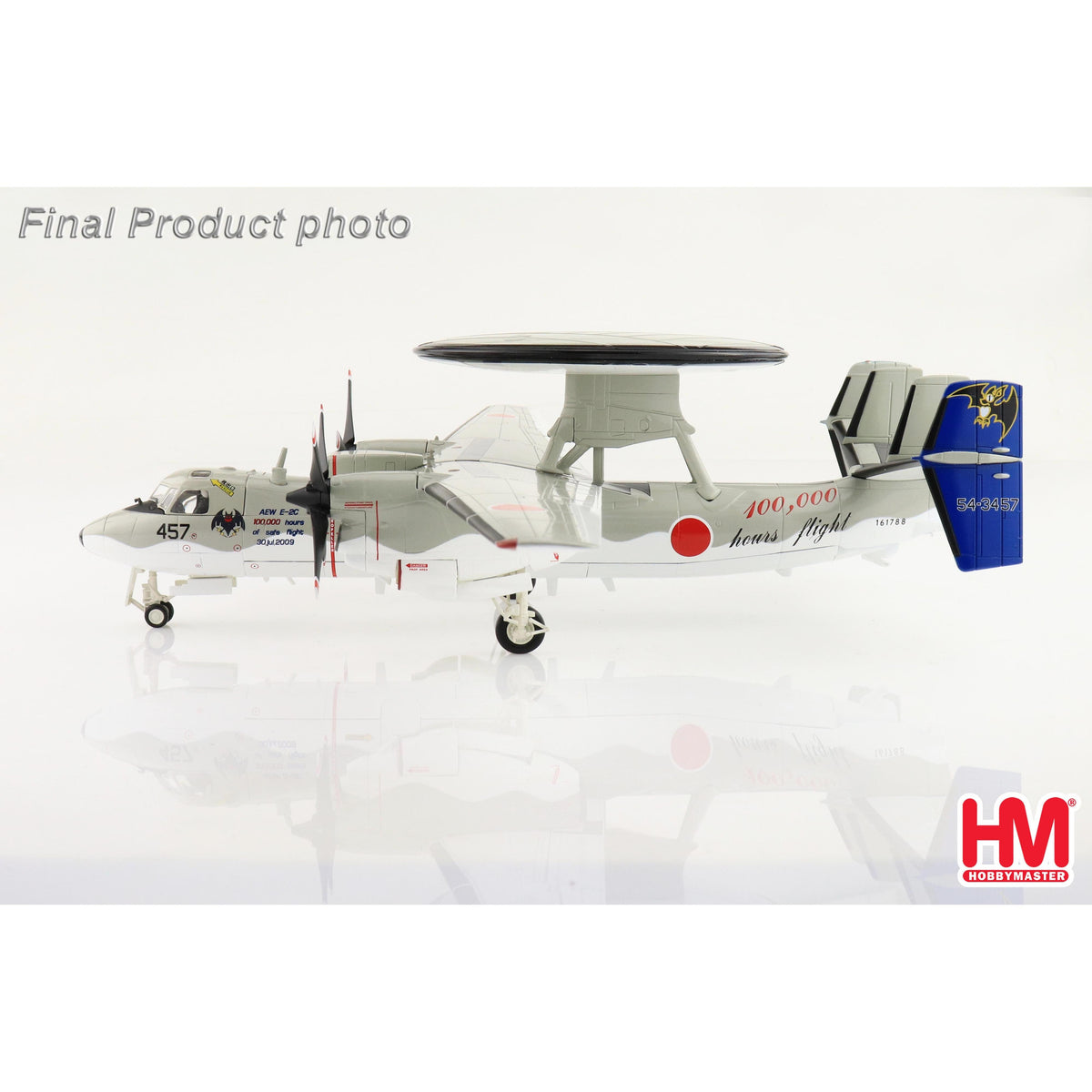 1/72 E-2C Hawkeye "100000 flight hours of JASDF" 54-3457/161786 JASDF 2009
