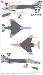 1/72 F-4G Wild Weasel 69-7582 52nd TFW Spangdahlem AB Germany 1988