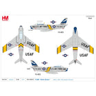 1/72 F-86F "Gene Kranz" 24872 USAF EAA Aviation Museum