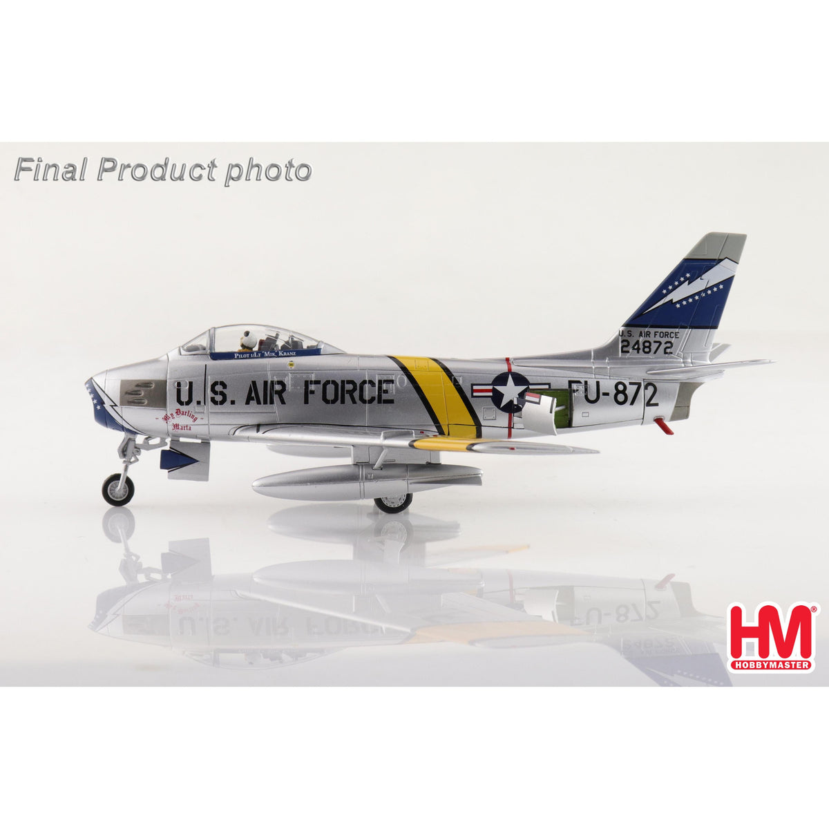 1/72 F-86F "Gene Kranz" 24872 USAF EAA Aviation Museum