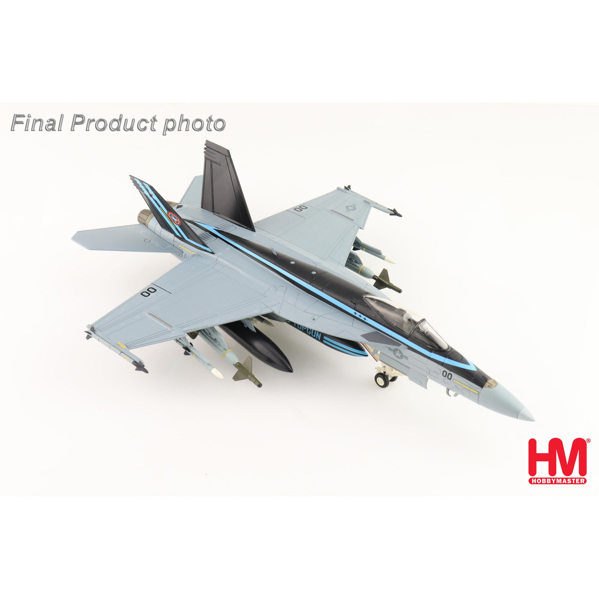 1/72 F/A-18E Super Hornet "Top Gun" 165536 US Navy. NAS Fallon 2020 (with Extra 2 x GBU-24)