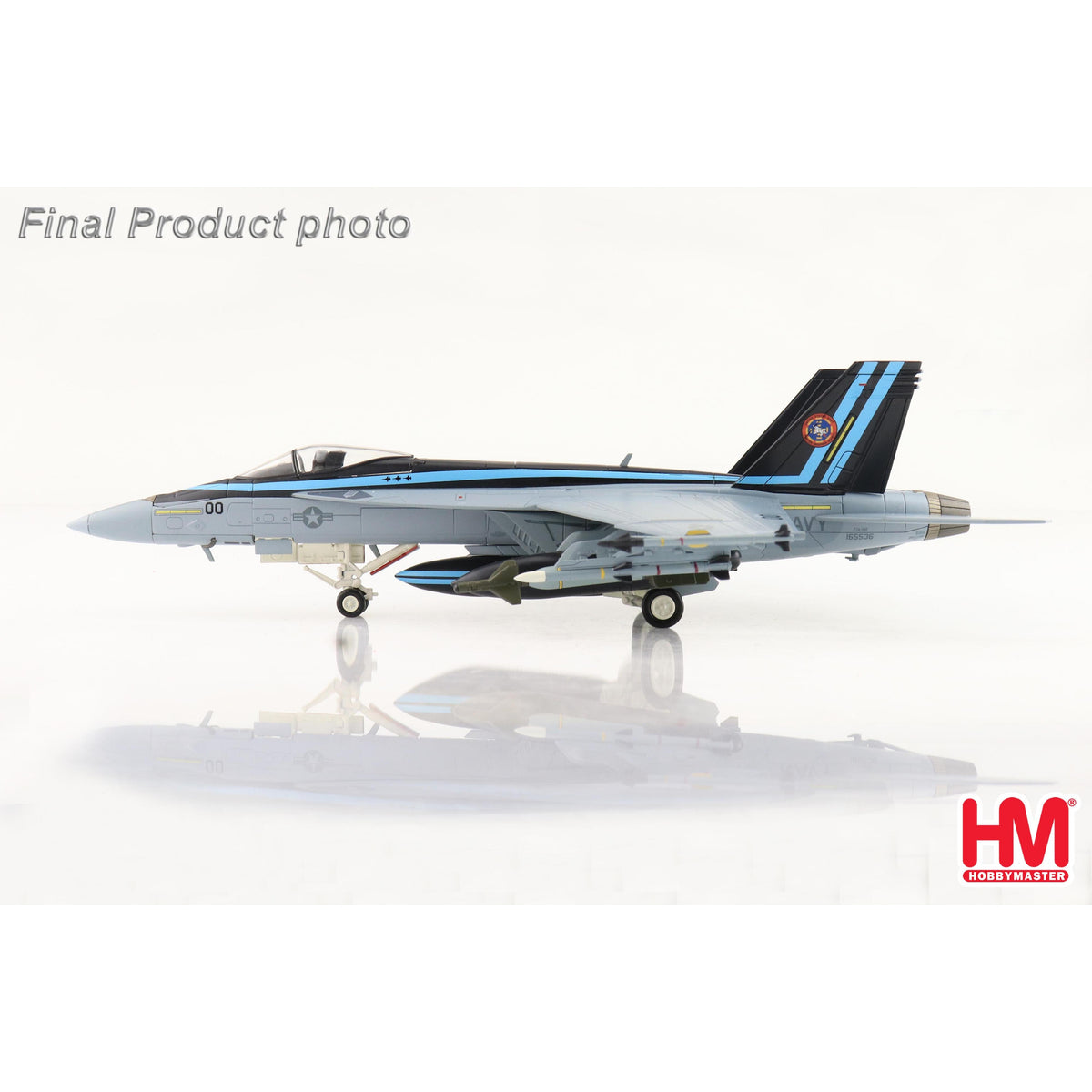 1/72 F/A-18E Super Hornet "Top Gun" 165536 US Navy. NAS Fallon 2020 (with Extra 2 x GBU-24)