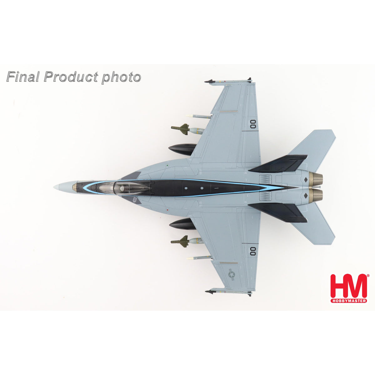1/72 F/A-18E Super Hornet "Top Gun" 165536 US Navy. NAS Fallon 2020 (with Extra 2 x GBU-24)