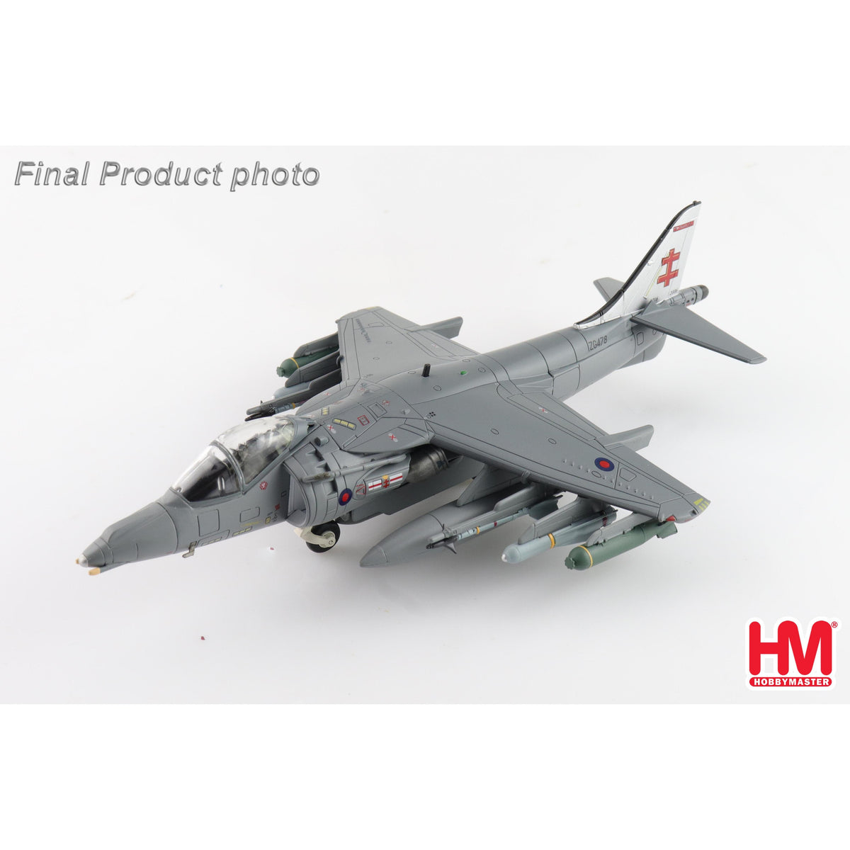 1/72 Harrier GR.9A ZG478 41 (R) Sqn. RAF Coningsby Air Base March 2006