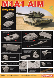 1/72 M1A1 AIM Plastic Model Kit