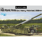 image1_1/72 M65 Atomic Annie Gun Heavy Motorized 280mm Plastic Model Kit