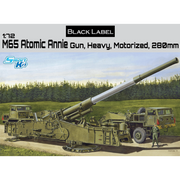 1/72 M65 Atomic Annie Gun Heavy Motorized 280mm Plastic Model Kit
