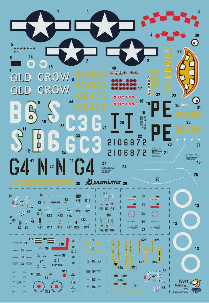 1/72 P-51B Mustang