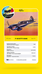 1/72 Starter Kit P-40E Kittyhawk RAAF