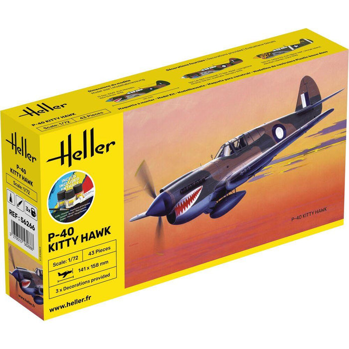 1/72 Starter Kit P-40E Kittyhawk RAAF