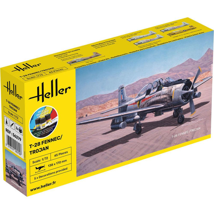 1/72 Starter Kit T-28 Fennec Trojan