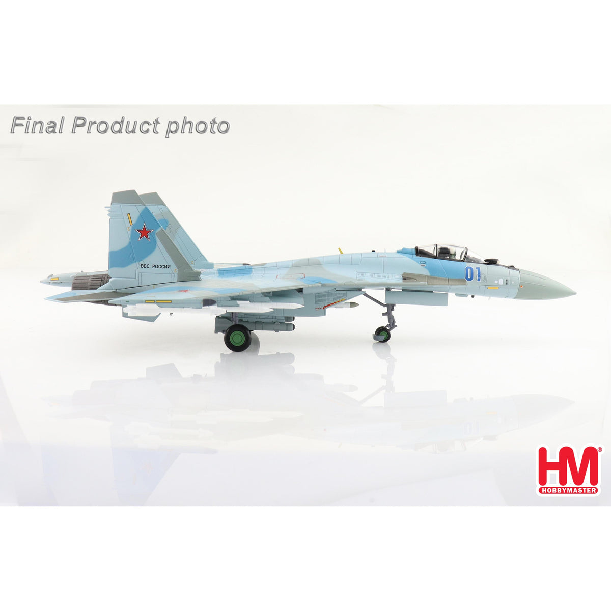 1/72 Su-35S Flanker E "Aggressors" Blue 01 116th Combat Application Training Center of Fighter Aviation VKS Sept 2022 (with Full Weapon Load)