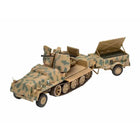 1/72 sWS with Flak43 and Sd.Ah58 Ammo Trailer Model Set