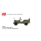 1/72 U.S. 1/4 ton Military Vehicle US 3rd Army 1945 "Gen. George Patton"