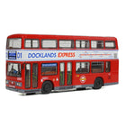 1/76 Leyland Titan B15 London Forest T827 Docklands Express D1 Waterloo Stn