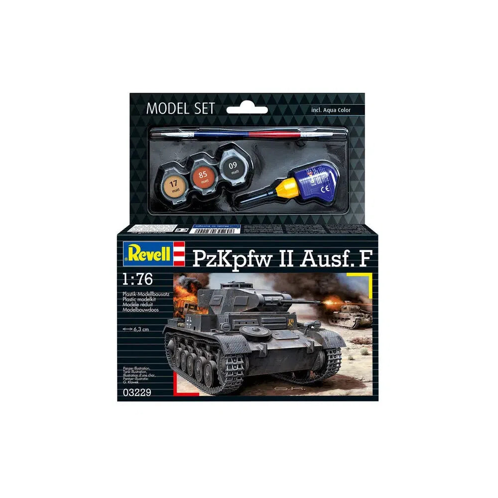1/76 PzKpfw II Ausf. F Model Set