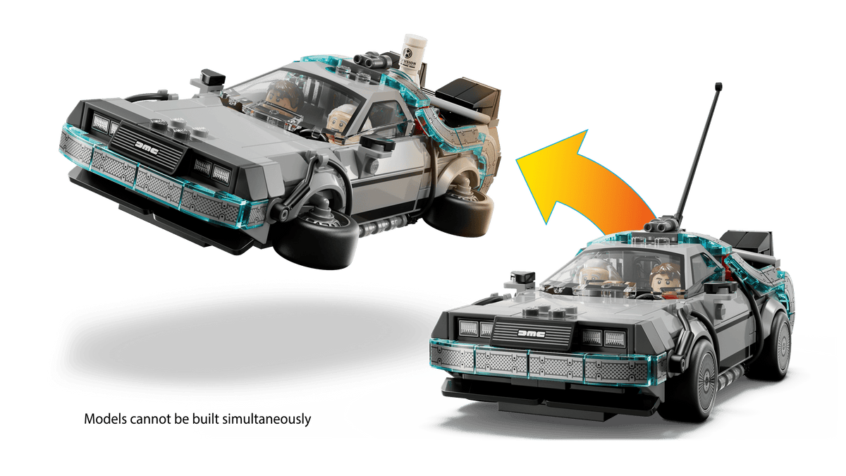 SPEED CHAMPIONS - Time Machine from Back to the Future