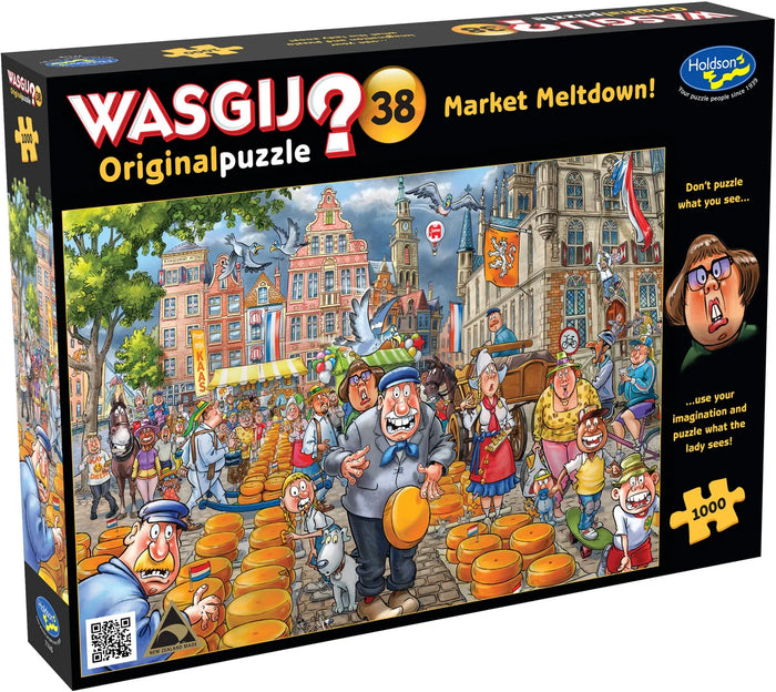 1000pc Wasgij? Original Puzzle #38: Market Meltdown!