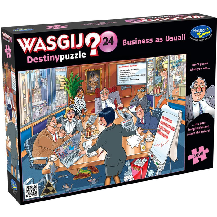 1000pc Wasgij? Destiny Puzzle #24: Business as Usual!