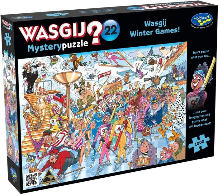 1000pc Wasgij? Mystery Puzzle #22: Winter Games!