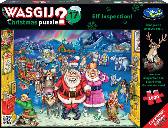 1000pc Wasgij? Christmas Puzzle #17: Elf Inspection!