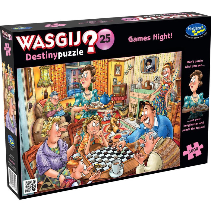 1000pc Wasgij? Destiny #25: Games Night!