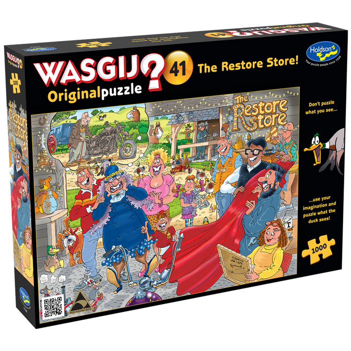 1000pc Wasgij? Original Puzzle #41: The Restore Store!