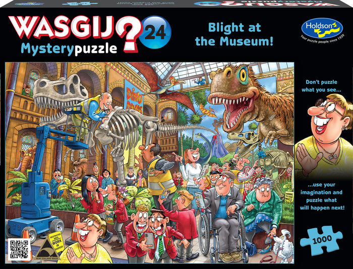 1000pc Wasgij? Original Puzzle #24: Blight at the Museum