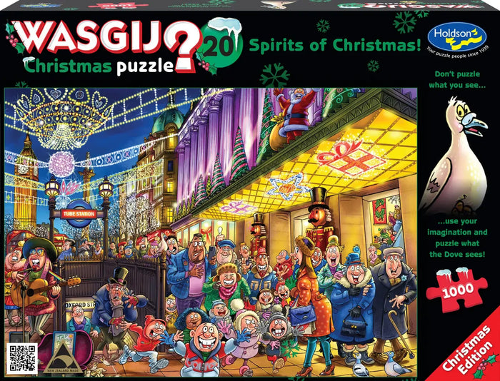 1000pc Wasgij? Christmas #20: Spirits of Christmas