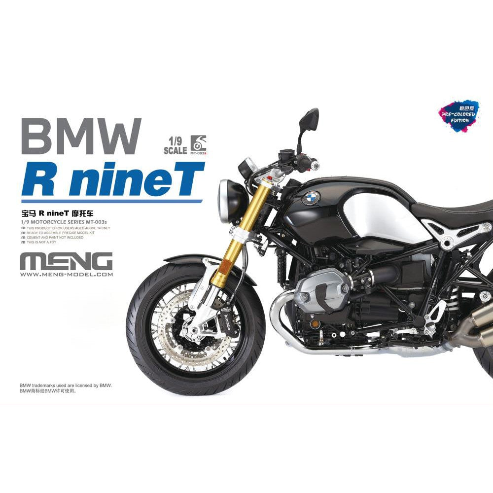 1/9 BMW R nineT (Pre-Coloured Edition) Plastic Model Kit_14