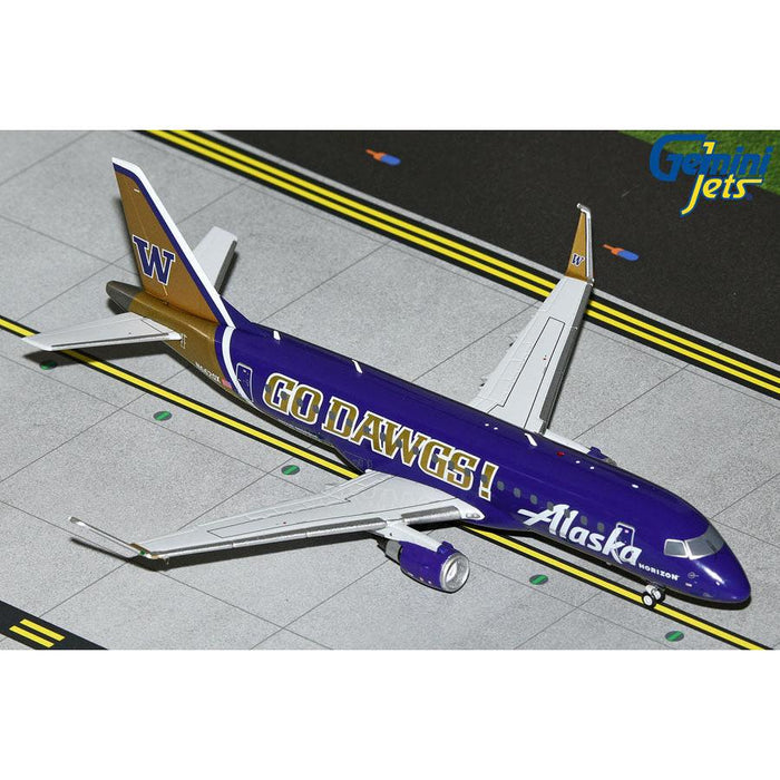1/200 Alaska Airlines E175LR "GO DAWGS!" N662QX