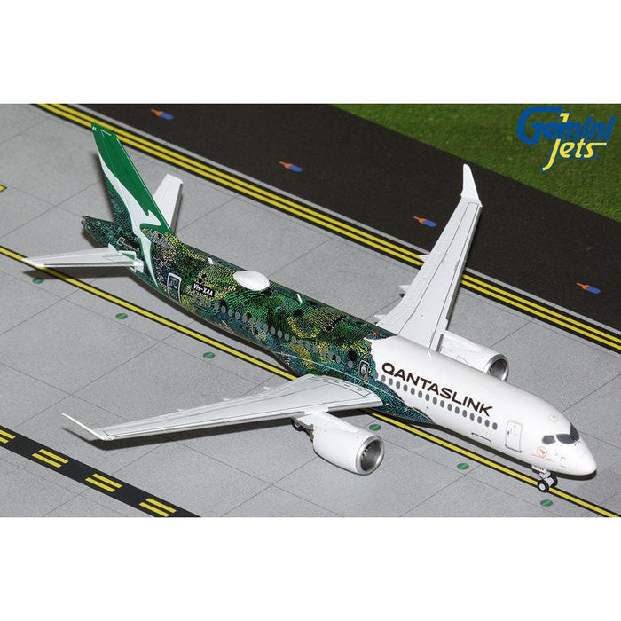 1/200 A220-300 QANTASLink VH-X4A "Minyma Kutjara Tjukurpa" (green )