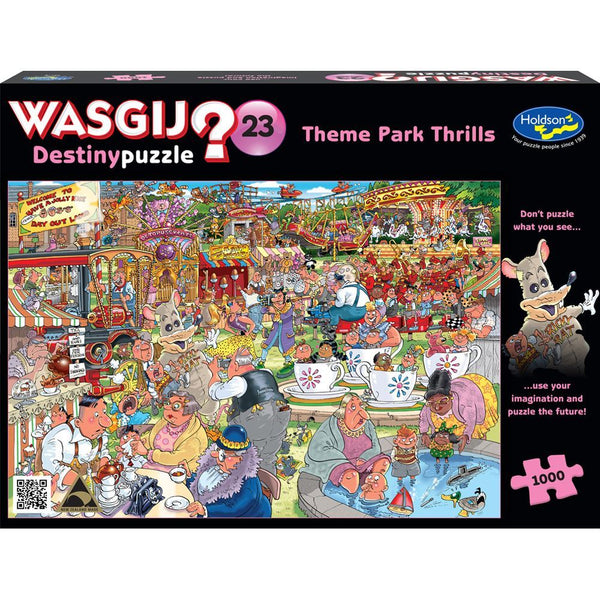 1000pc Wasgij? Destiny Puzzle #23: Theme Park Thrills