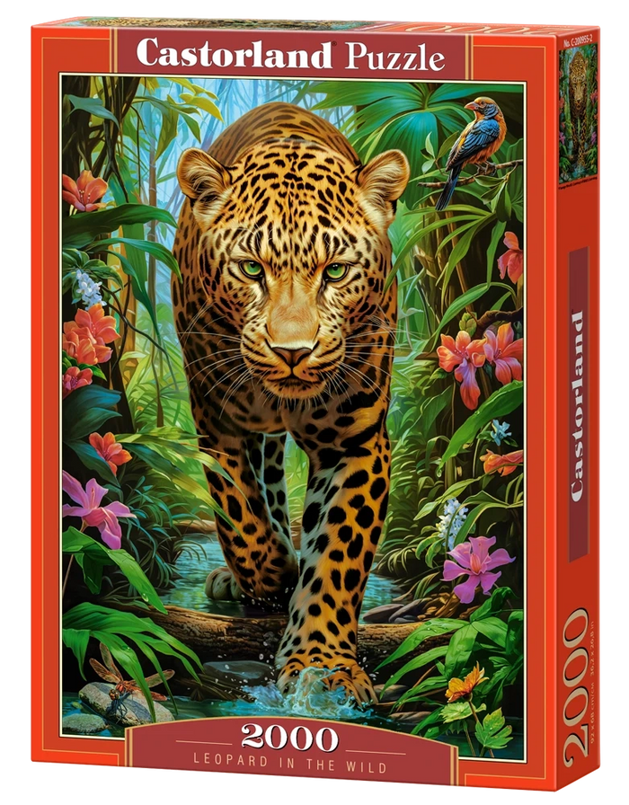2000pc Leopard In The Wild Puzzle