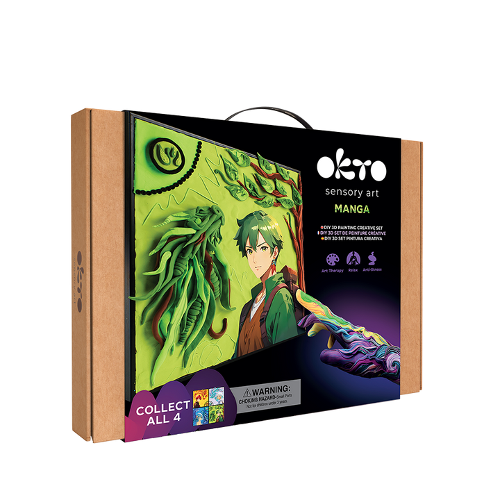 DIY 3D Painting Manga 30x40cm - Earth