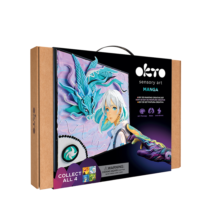 DIY 3D Painting Manga 30x40cm - Air