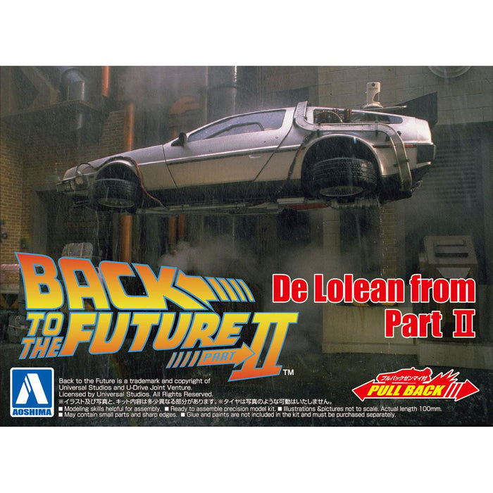 1/43 Pullback BACK TO THE FUTURE from PART II Timemachine