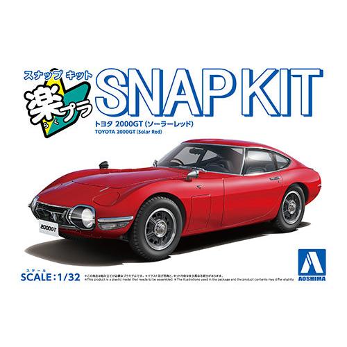 1/32 SNAP TOYOTA 2000GT (Solar Red)