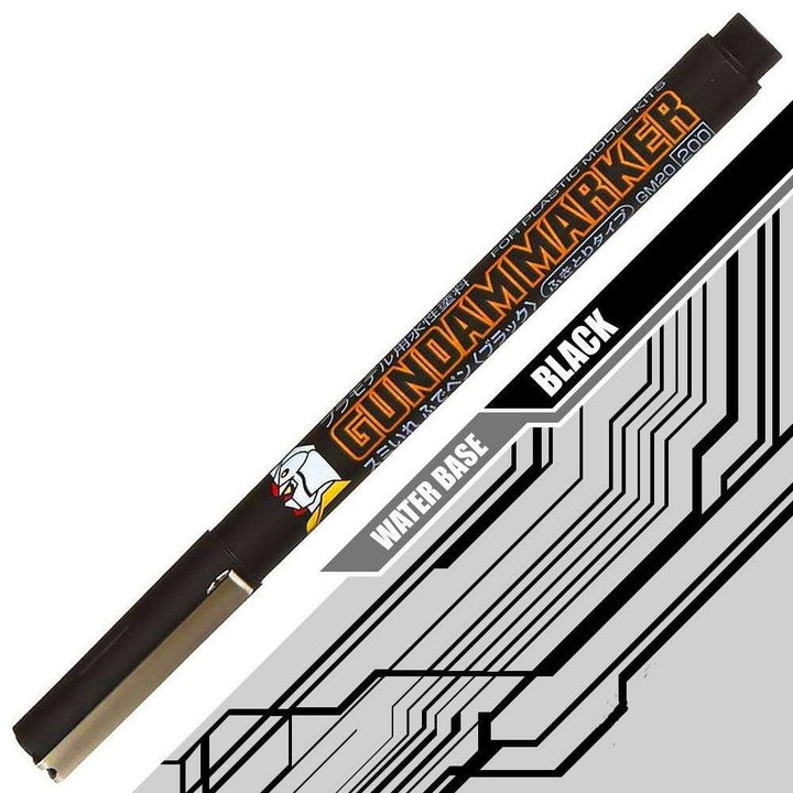 image1_Gundam Marker - Black (Brush Type)