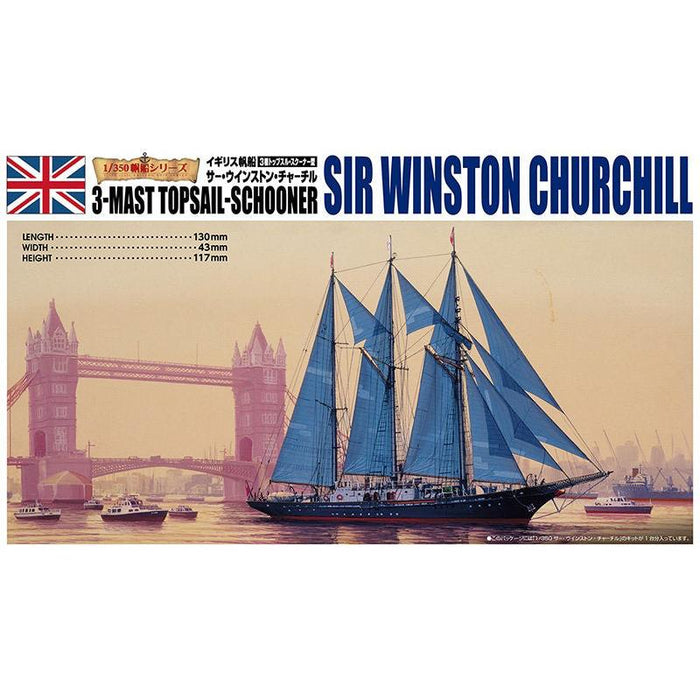 1/350 3-Mast Tposail-Shooner SIR WINSTON CHURCHILL