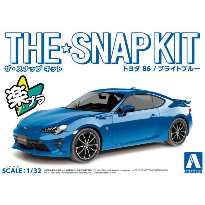 1/32 SNAP TOYOTA '86 (Bright Blue)
