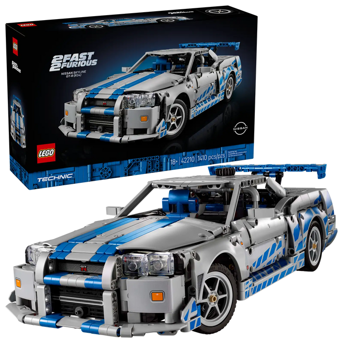 TECHNIC - 2 Fast 2 Furious Nissan Skyline GT-R (R34) Car
