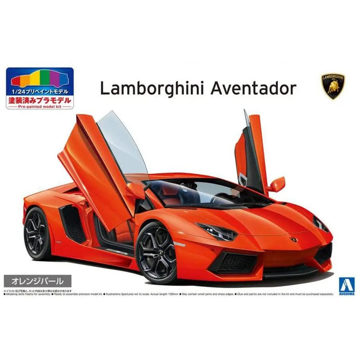 1/24 LAMBORGHINI AVENTADOR Orange Pearl '11