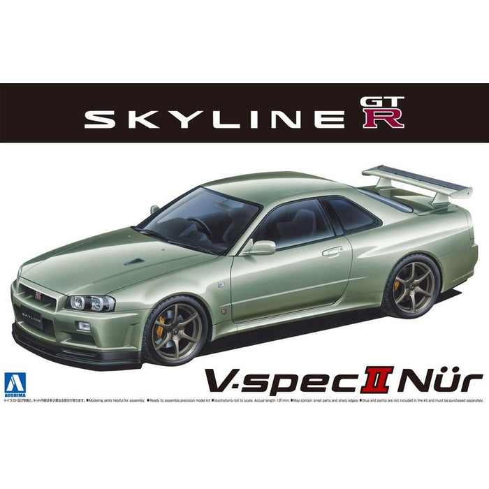 1/24 NISSAN BNR34 SKYLINE GT-R Vspec II NÃ¼r 02