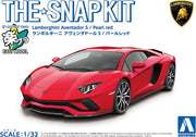 1/32 SNAP LAMBORGHINI AVENTADOR S (Pearl Red)