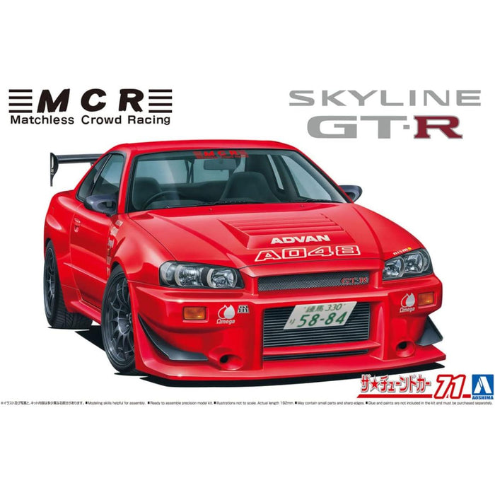 1/24 MCR BNR34 NISSAN SKYLINE GT-R '02
