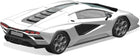 1/32 SNAP LAMBORGHINI Countach LPI 800-4 (White)